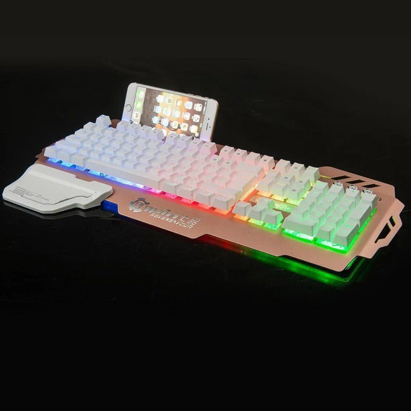 Metal Gaming Keyboard Backlit Keyboard Office