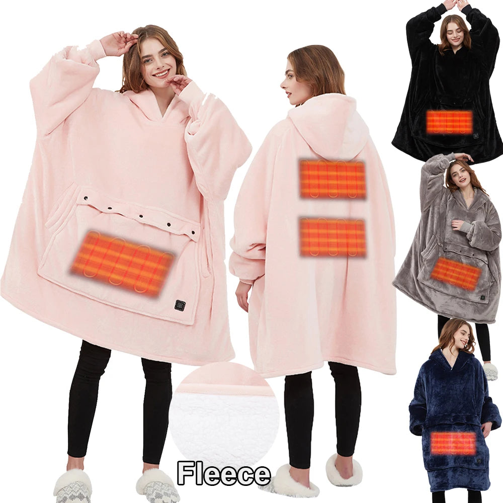 Oversized Wearable Blanket Hoodie