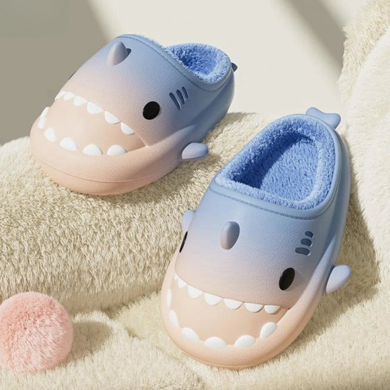 Warm Cute Shark Slippers