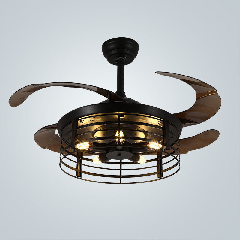 Industrial Wind Integrated American Retro Fan Lamp
