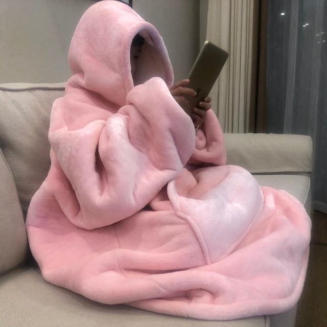 Oversized Wearable Blanket Hoodie