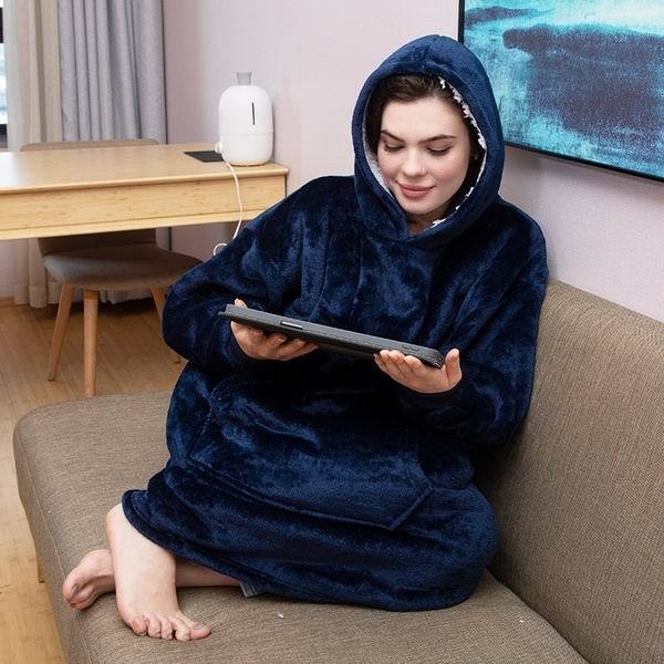 Oversized Wearable Blanket Hoodie