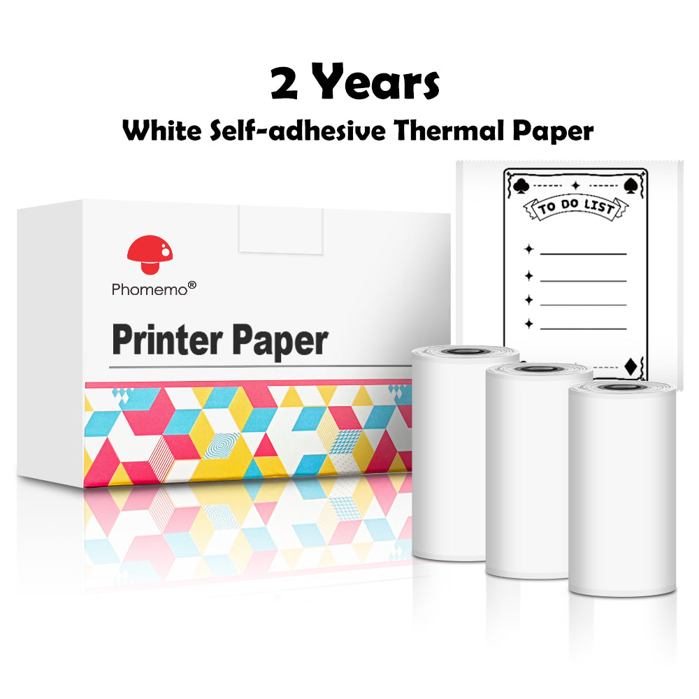 Thermal Label Printer Paper Rolls