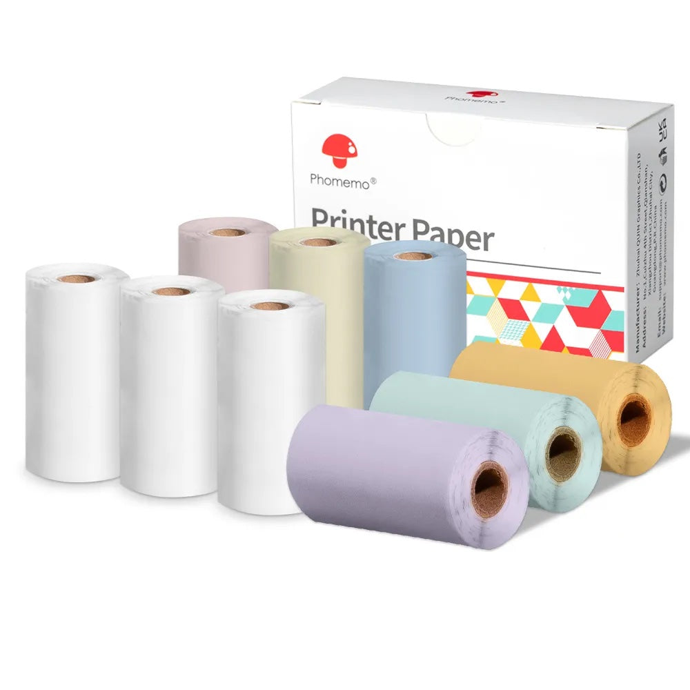 Thermal Label Printer Paper Rolls