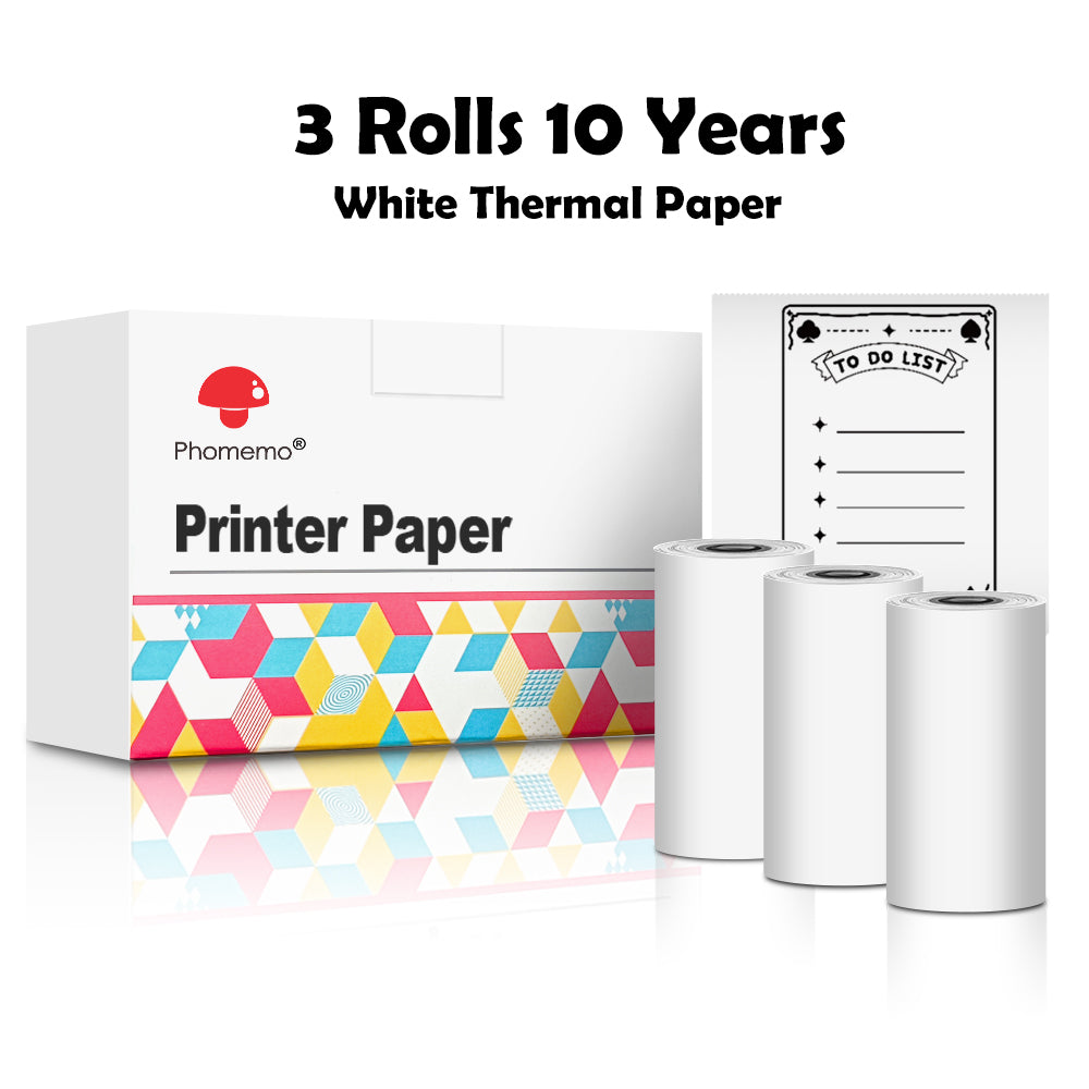 Thermal Label Printer Paper Rolls