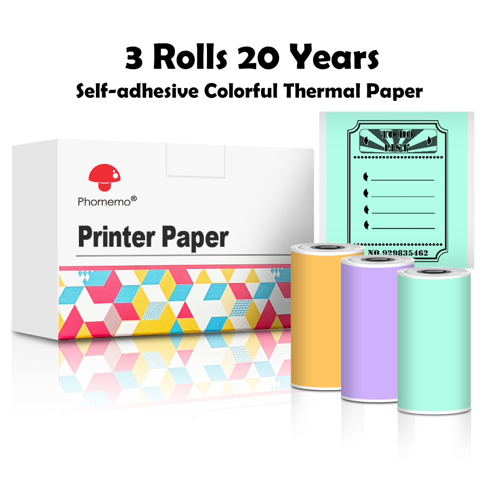 Thermal Label Printer Paper Rolls